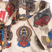 Curbed Crafted Kalamkari Art 🎨